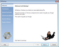 EZ Backup Outlook Express Pro screenshot